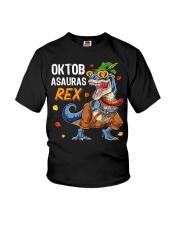 Oktoberfest T-Rex Youth T-Shirt tile
