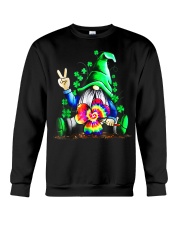 Irish Hippie Gnome Holding Clover Crewneck Sweatshirt tile