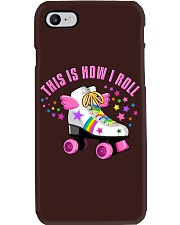 This is how I roll Roller skate Phone Case tile