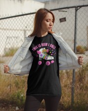 This is how I roll Roller skate Classic T-Shirt apparel-classic-tshirt-lifestyle-07