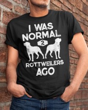 I Was Normal 2 Rottweilers Ago Classic T-Shirt apparel-classic-tshirt-lifestyle-26