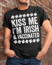Kiss Me I'm Irish And Vaccinated Classic T-Shirt apparel-classic-tshirt-lifestyle-26