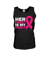 Her Fight Is My Fight Breast Cancer Awareness Unisex Tank tile