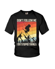Skiing 46 Youth T-Shirt tile