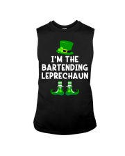 Bartending Leprechaun Sleeveless Tee tile