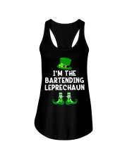 Bartending Leprechaun Ladies Flowy Tank tile