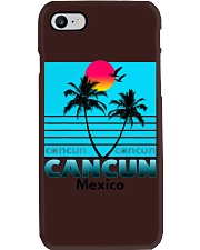 Cancun Mexico Tropical Vacation Phone Case tile