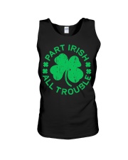 Part Irish All Trouble Unisex Tank tile