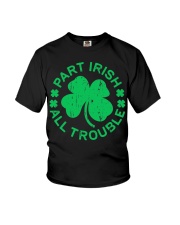 Part Irish All Trouble Youth T-Shirt tile