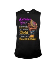 October Girl Libra Birthday Sleeveless Tee tile