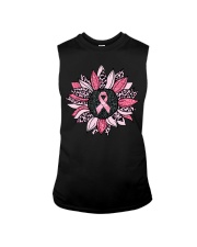 Sunflower Pink Breast Cancer Awareness Sleeveless Tee tile