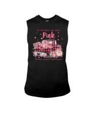 In October We Wear Pink Pink Ribbon Sleeveless Tee tile