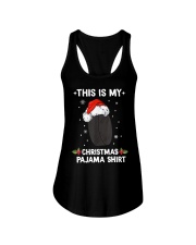 hockey This Is My Christmas Ladies Flowy Tank tile