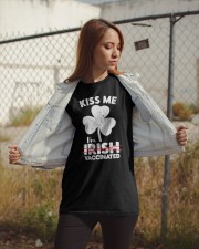Kiss Me I'm Not Irish St. Face Mask Patrick's Day Classic T-Shirt apparel-classic-tshirt-lifestyle-07