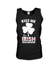 Kiss Me I'm Not Irish St. Face Mask Patrick's Day Unisex Tank tile