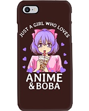 Just A Girl Who Loves Bubble Tea Phone Case tile