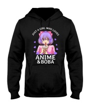 Just A Girl Who Loves Bubble Tea Hooded Sweatshirt tile