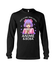 Just A Girl Who Loves Bubble Tea Long Sleeve Tee tile