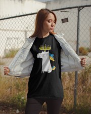 Unicorn Menorah Classic T-Shirt apparel-classic-tshirt-lifestyle-07
