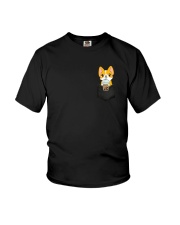 Bubble Tea Boba Corgi Youth T-Shirt tile