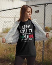 Keep Calm You're On The Fun Side Of Trump's Classic T-Shirt apparel-classic-tshirt-lifestyle-07