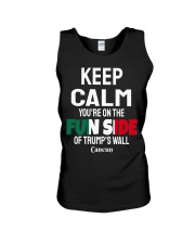 Keep Calm You're On The Fun Side Of Trump's Unisex Tank tile