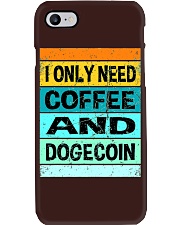Dogecoin And Coffee Phone Case tile