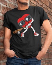 Heart Baseball Classic T-Shirt apparel-classic-tshirt-lifestyle-26