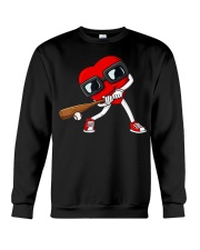 Heart Baseball Crewneck Sweatshirt tile