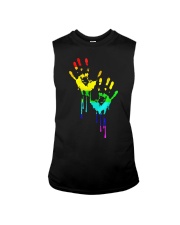 LGBT Pride Bloody hands tee Sleeveless Tee tile