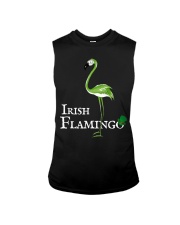 Funky Irish Flamingo Green Sleeveless Tee tile