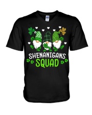 Shenanigans Squad St Patricks Day V-Neck T-Shirt tile