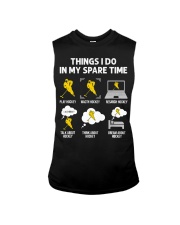 Things I Do In My Spare Time Hockey Sleeveless Tee tile