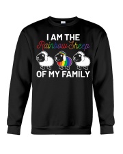 I Am The Rainbow Sheep Of My Family Im My LGBT Pride Support Crewneck Sweatshirt tile