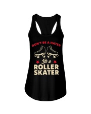 Be a Roller Skater Ladies Flowy Tank tile