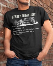 Funny Drag Racing Strip Hot Rod Classic T-Shirt apparel-classic-tshirt-lifestyle-26