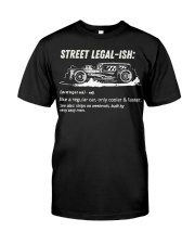 Funny Drag Racing Strip Hot Rod Classic T-Shirt front