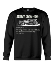 Funny Drag Racing Strip Hot Rod Crewneck Sweatshirt tile