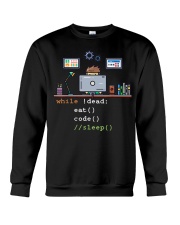 Programmer Eat Code Sleep Crewneck Sweatshirt tile