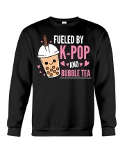 Fueled By K-Pop And Bubble Tea Crewneck Sweatshirt tile