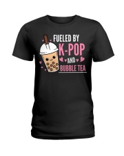 Fueled By K-Pop And Bubble Tea Ladies T-Shirt tile