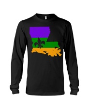 Distressed Mardi Gras Long Sleeve Tee tile