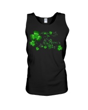 Happy ST Patricks day and shamrock Unisex Tank tile