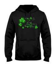 Happy ST Patricks day and shamrock Hooded Sweatshirt tile