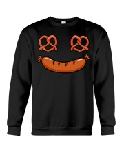 German Celebration Pretzel Sausage Crewneck Sweatshirt tile