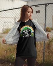 Irish Shamrock Magical Rainbow Panda Classic T-Shirt apparel-classic-tshirt-lifestyle-07