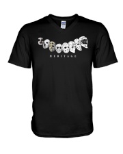 Ice Hockey Goalie Evolution V-Neck T-Shirt tile