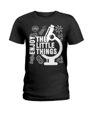 Biologist Microbiology Student Ladies T-Shirt tile