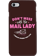 Funny Mail Carrier Mail Lady Phone Case tile