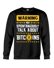 May Talk About Bitcoin Crewneck Sweatshirt tile